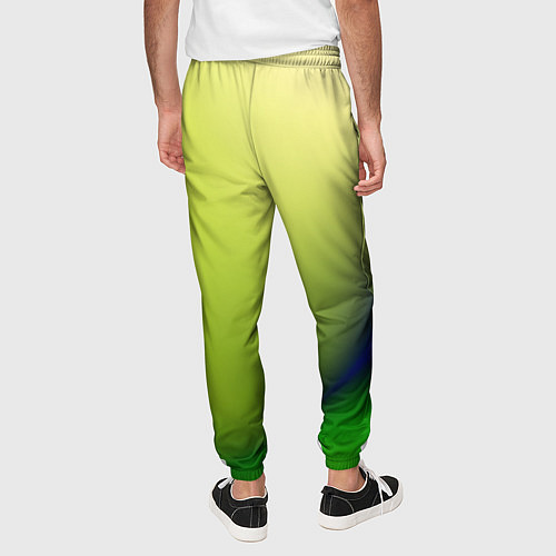 Мужские брюки The color is multicolored / 3D-принт – фото 4