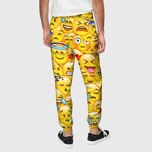 Мужские брюки Emoji / 3D-принт – фото 4