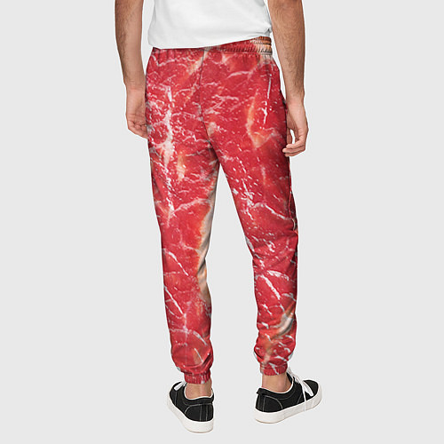 Мужские брюки Мясо / 3D-принт – фото 4