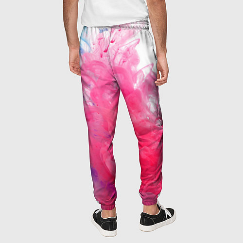 Мужские брюки Взрыв красок / 3D-принт – фото 4