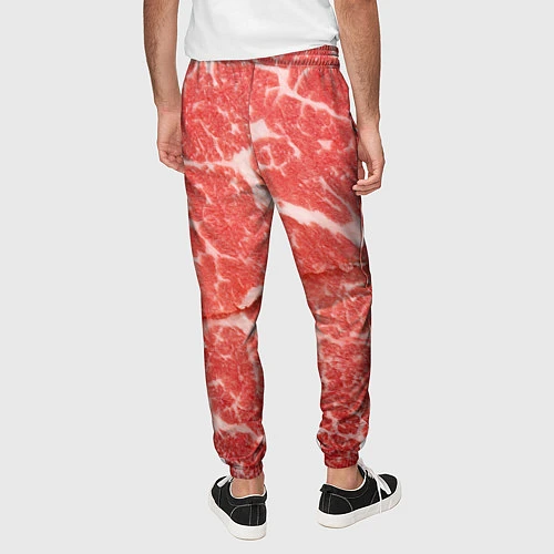 Мужские брюки Кусок мяса / 3D-принт – фото 4