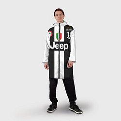 Дождевик мужской FC Juventus 18-19, цвет: 3D-принт — фото 2
