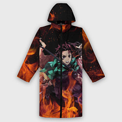 Дождевик мужской KIMETSU NO YAIBA, цвет: 3D-принт