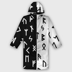 Дождевик мужской РУНЫ, цвет: 3D-принт