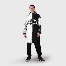 Дождевик мужской BRING ME THE HORIZON черное былое, цвет: 3D-принт — фото 2