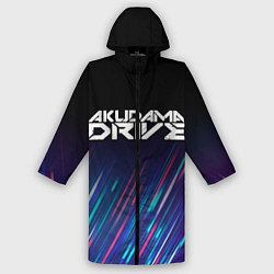 Дождевик мужской Akudama Drive stream, цвет: 3D-принт