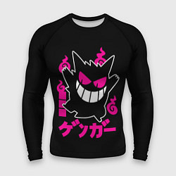 Рашгард мужской Покемон - Генгар, цвет: 3D-принт