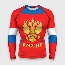 Рашгард мужской Сборная РФ: #88 VASILEVSKIY, цвет: 3D-принт