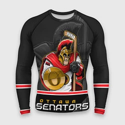 Рашгард мужской Ottawa Senators, цвет: 3D-принт