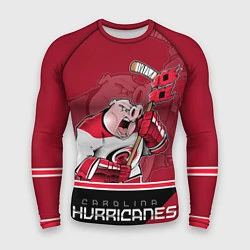 Рашгард мужской Carolina Hurricanes, цвет: 3D-принт