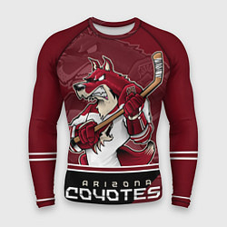 Рашгард мужской Arizona Coyotes, цвет: 3D-принт