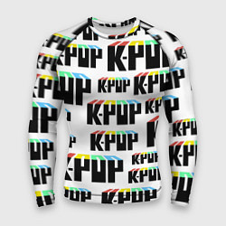 Рашгард мужской K-pop Pattern, цвет: 3D-принт