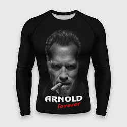 Рашгард мужской Arnold forever, цвет: 3D-принт