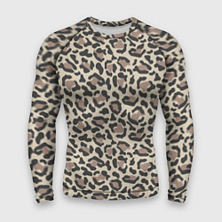Рашгард мужской Шкура леопарда, цвет: 3D-принт
