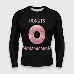Рашгард мужской Donuts, цвет: 3D-принт
