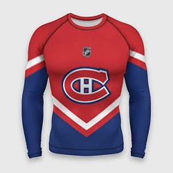 Рашгард мужской NHL: Montreal Canadiens, цвет: 3D-принт