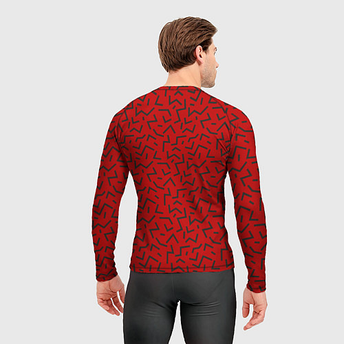 Мужской рашгард Хэллоуинский кот / 3D-принт – фото 4