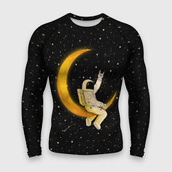 Рашгард мужской Лунный наездник, цвет: 3D-принт