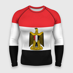 Рашгард мужской Флаг и герб Египта, цвет: 3D-принт