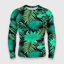 Мужской рашгард Tropical pattern