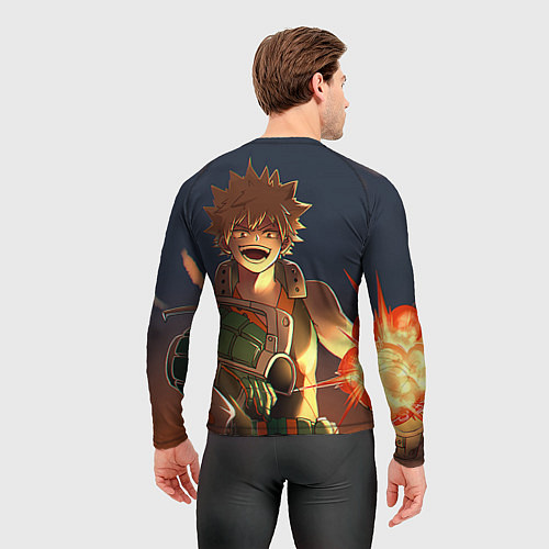 Мужской рашгард Моя геройская академия / 3D-принт – фото 4