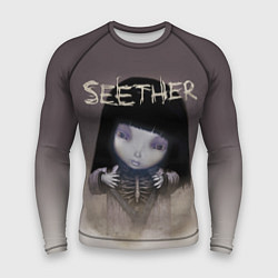 Рашгард мужской Seether: Fake it, цвет: 3D-принт