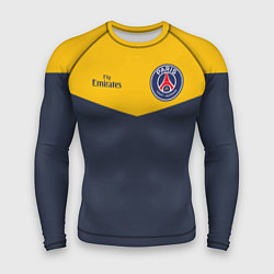 Мужской рашгард PSG: Navy Yellow