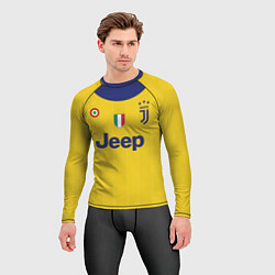 Рашгард мужской Juventus FC: Dybala Guest 17/18, цвет: 3D-принт — фото 2