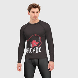 Рашгард мужской AC/DC Devil, цвет: 3D-принт — фото 2