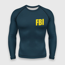 Рашгард мужской FBI, цвет: 3D-принт
