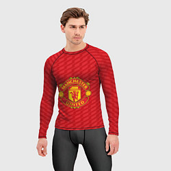 Рашгард мужской FC Manchester United: Creative, цвет: 3D-принт — фото 2