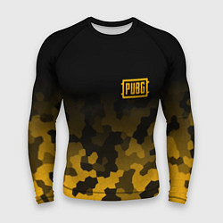 Рашгард мужской PUBG: Military Honeycomb, цвет: 3D-принт
