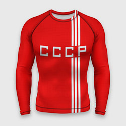 Рашгард мужской Cборная СССР, цвет: 3D-принт
