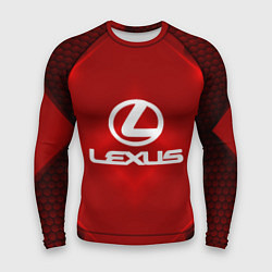 Рашгард мужской Lexus: Red Light, цвет: 3D-принт