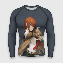 Рашгард мужской Kurusi Makise - Steins gate, цвет: 3D-принт