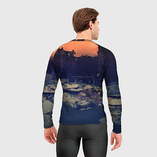 Мужской рашгард Architects: Devil's Island / 3D-принт – фото 4