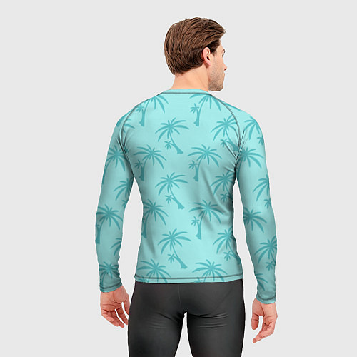 Мужской рашгард GTA VC: Blue Palms / 3D-принт – фото 4