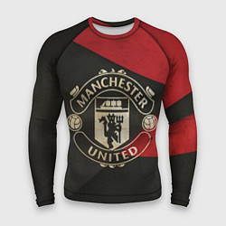 Рашгард мужской FC Man United: Old Style, цвет: 3D-принт