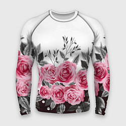 Рашгард мужской Roses Trend, цвет: 3D-принт