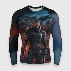 Рашгард мужской Mass Effect: Soldier, цвет: 3D-принт