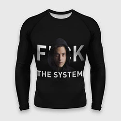 Мужской рашгард F*ck The System: Mr Robot