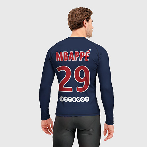 Мужской рашгард FC PSG Mbappe 18-19 / 3D-принт – фото 4