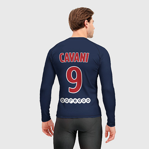 Мужской рашгард FC PSG Cavani 18-19 / 3D-принт – фото 4