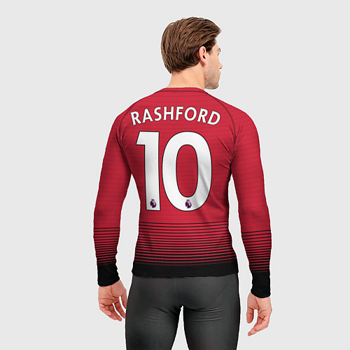 Мужской рашгард Rashford home 18-19 / 3D-принт – фото 4