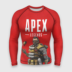 Рашгард мужской Apex Legends: Red Caustic, цвет: 3D-принт