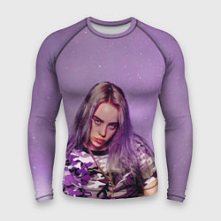 Мужской рашгард Billie Eilish: Violet Fashion