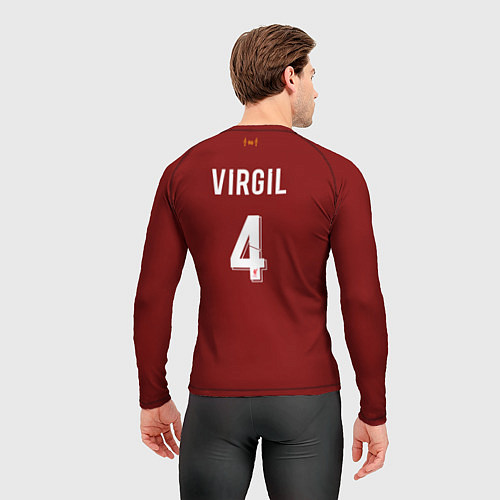 Мужской рашгард Virgil van Dijk 19-20 форма / 3D-принт – фото 4