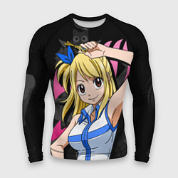 Рашгард мужской Fairy Tail: Lucy, цвет: 3D-принт