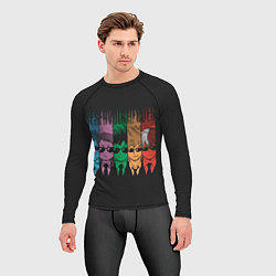 Рашгард мужской My Hero Academia герои, цвет: 3D-принт — фото 2