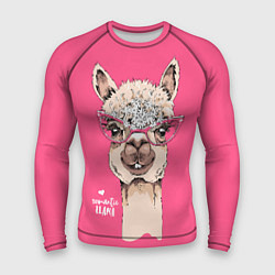 Рашгард мужской Romantic - llama, цвет: 3D-принт